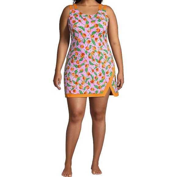 Lands' End Other - Lands’ End x Draper James Orange Blossom One Piece Swimsuit 22W NWT